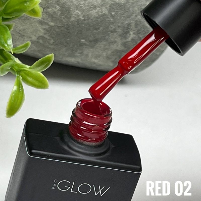 Гель-лак Glow Red 02, 12мл