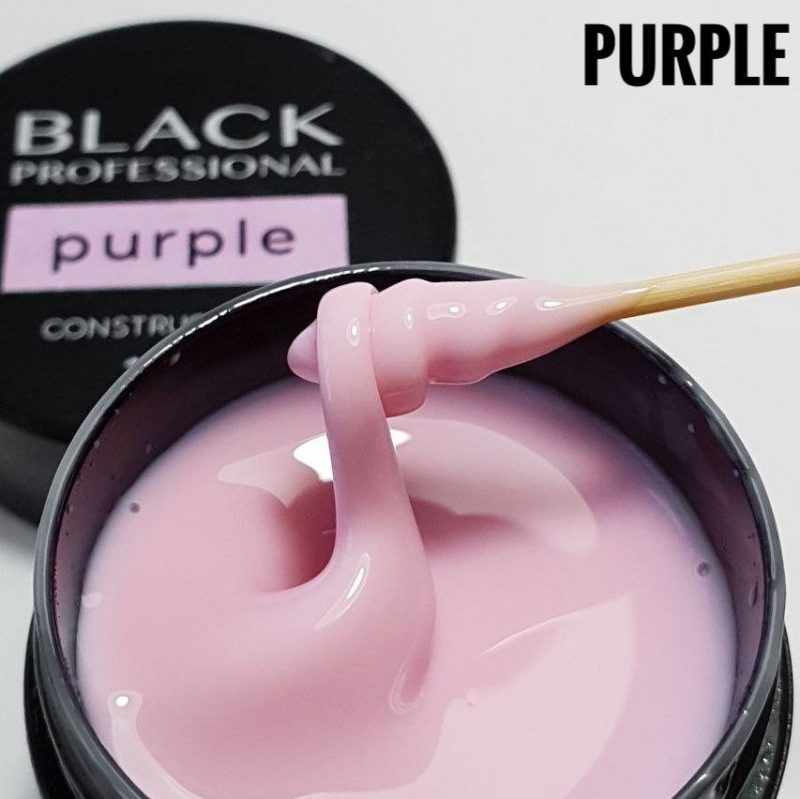 Гель конструирующий BLACK "Purple"