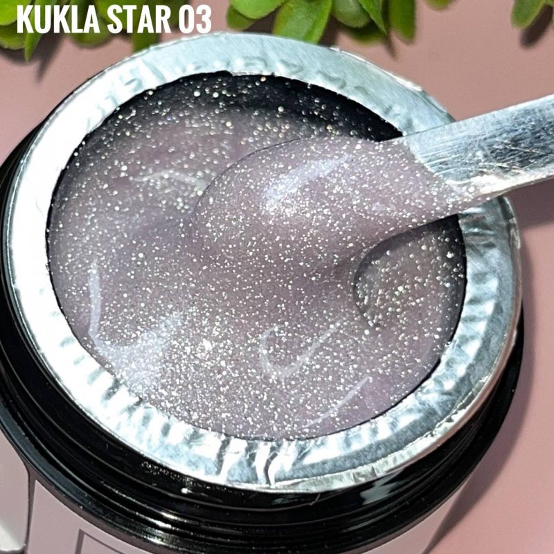 Гель светоотражающий Kukla Star 03 нежно-розовый