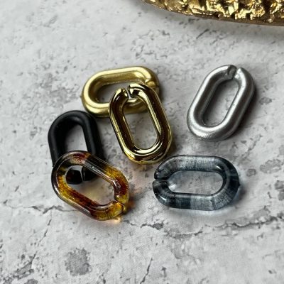 Набор объемных украшений для дизайна ногтей "Овал" MIMITO