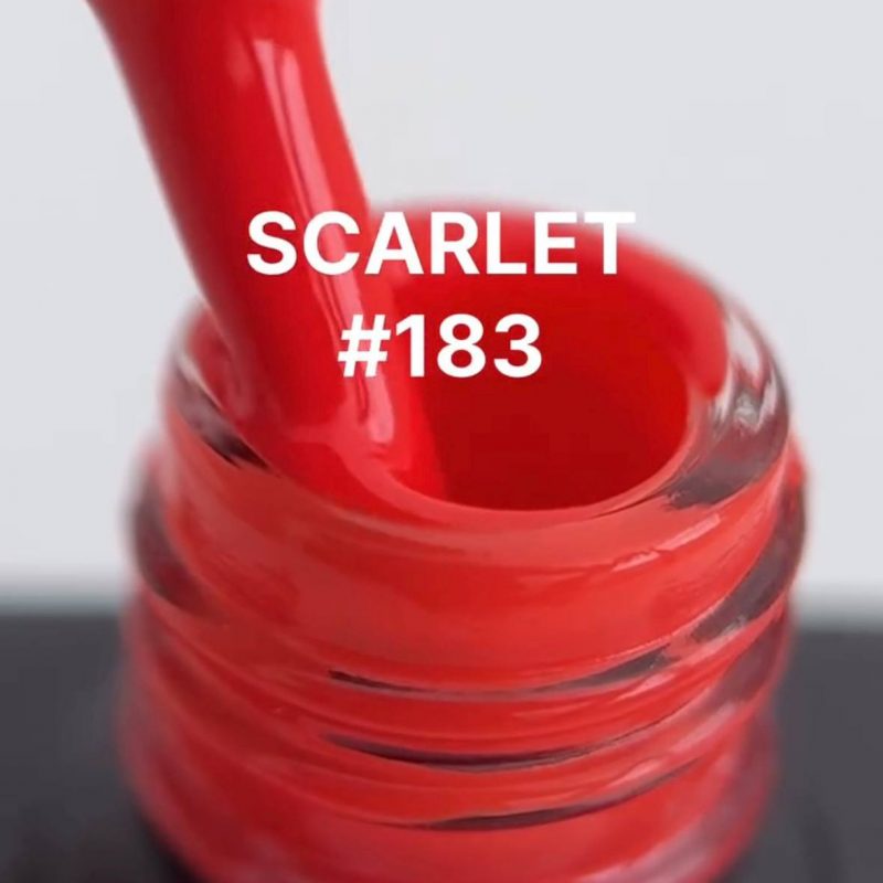 Гель-лак # 183 Scarlet