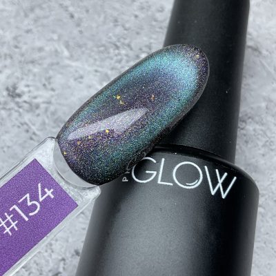 Гель-лак Glow кошачий глаз 134 (Mamba) 8 мл