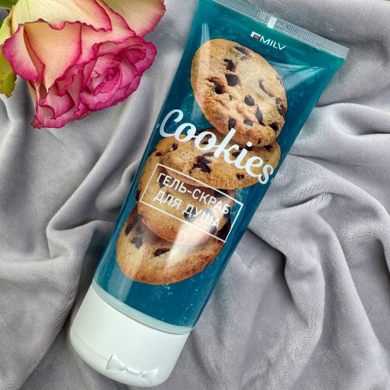 Гель-скраб для душа "COOKIES". 200 мл Milv