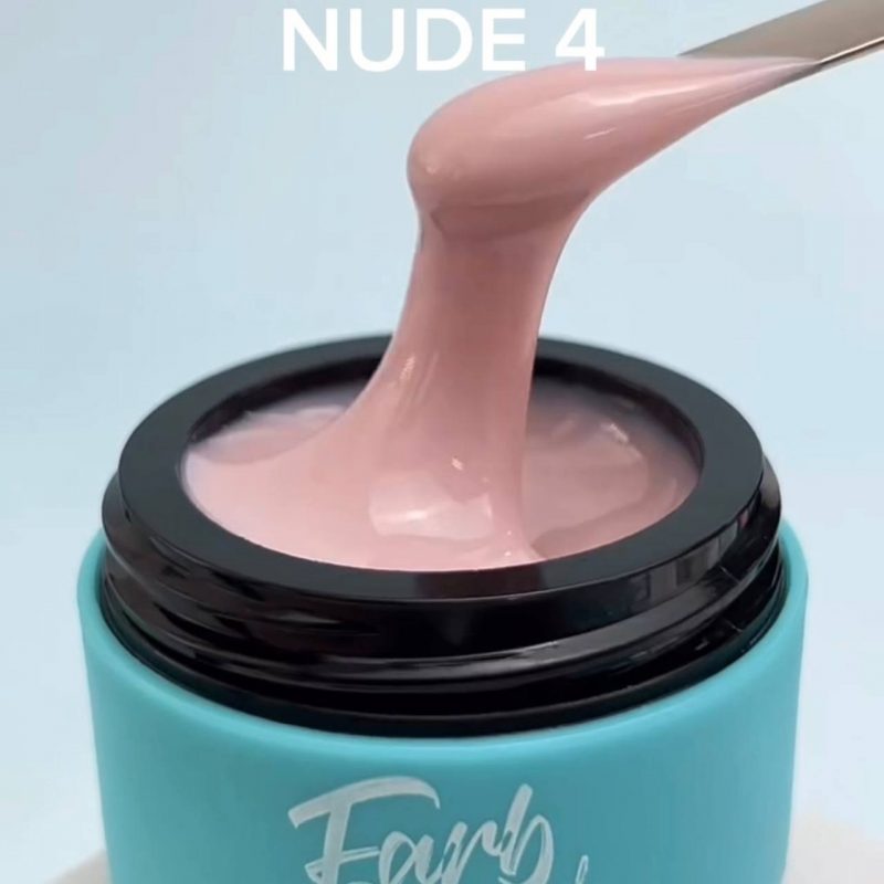 Жидкий акригель Farb Nude 4, 15 мл