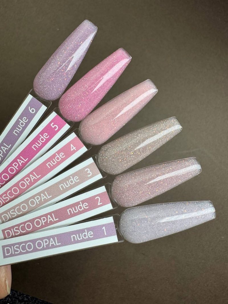 Гель Farb Disco Opal Nude 6(светоотражающий), 15 мл