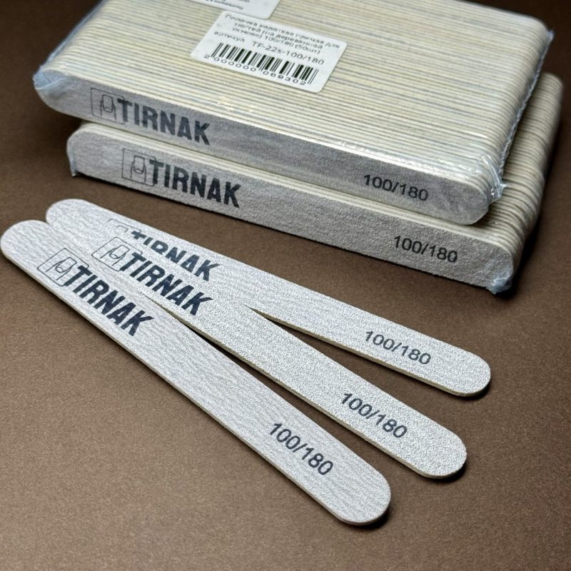 Пилка Tirnak короткая,100/180 грит