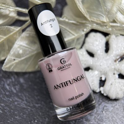 Лак для ногтей без лампы Grattol Antifungal Nail Polish 02, 9 мл