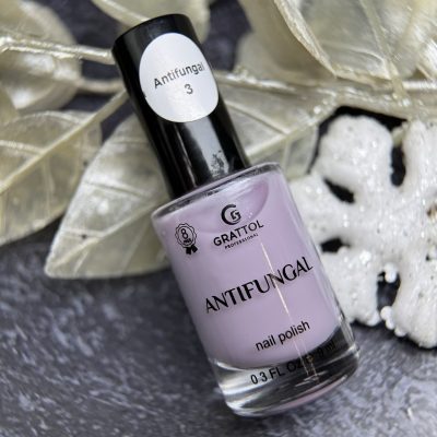 Лак для ногтей без лампы Grattol Antifungal Nail Polish 03, 9 мл