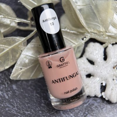 Лак для ногтей без лампы Grattol Antifungal Nail Polish 10, 9 мл