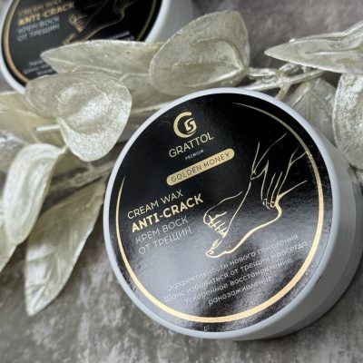 Воск для пяток от трещин Anti Cracks Grattol, 50 мл