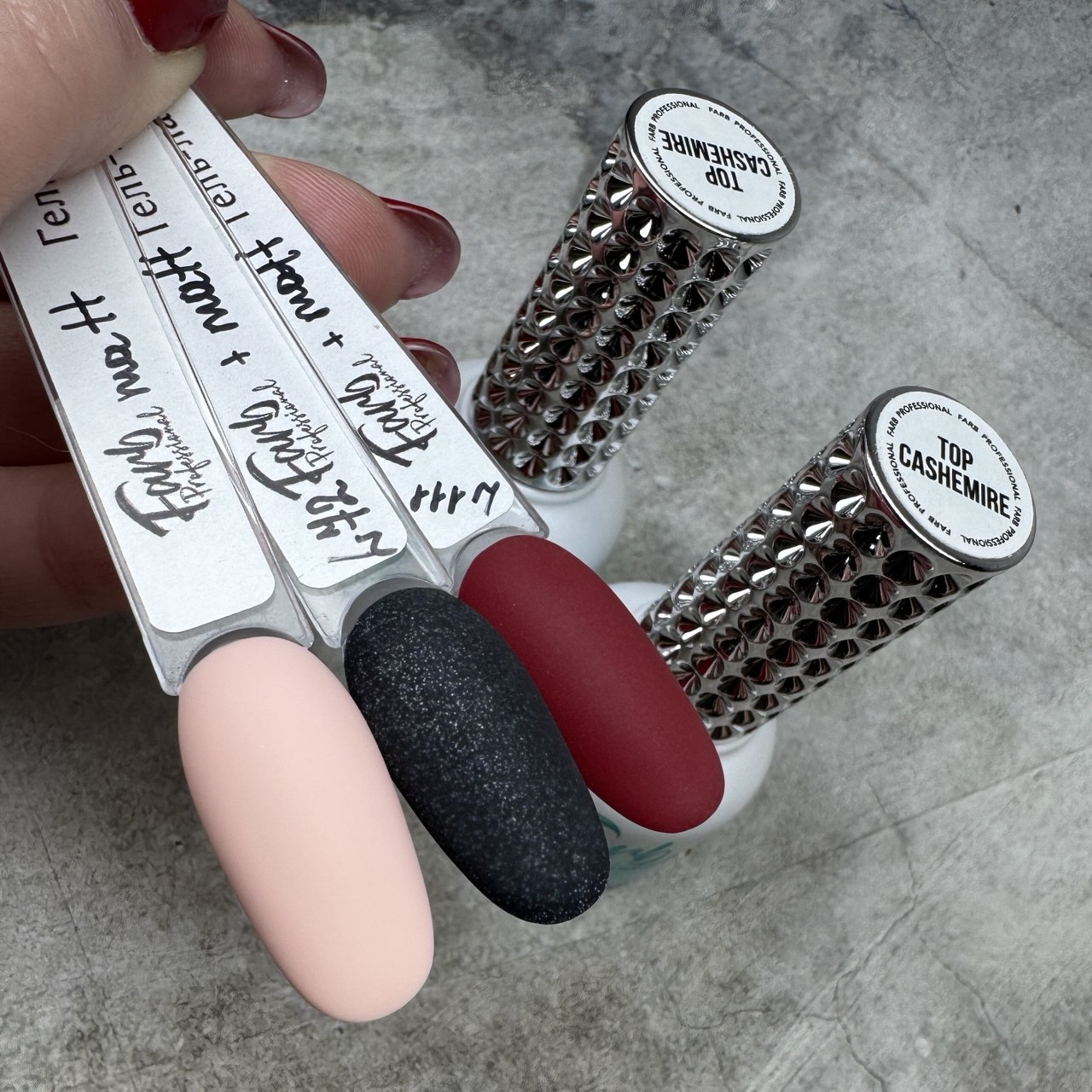 Матовый топ Farb CASHEMIRE, 11 мл