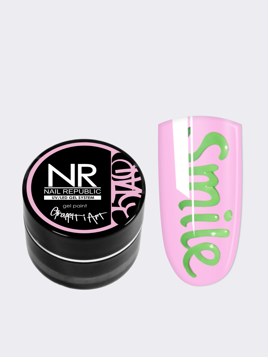 Гель-краска для дизайна GRAFFITI ART, розовая (5 гр)