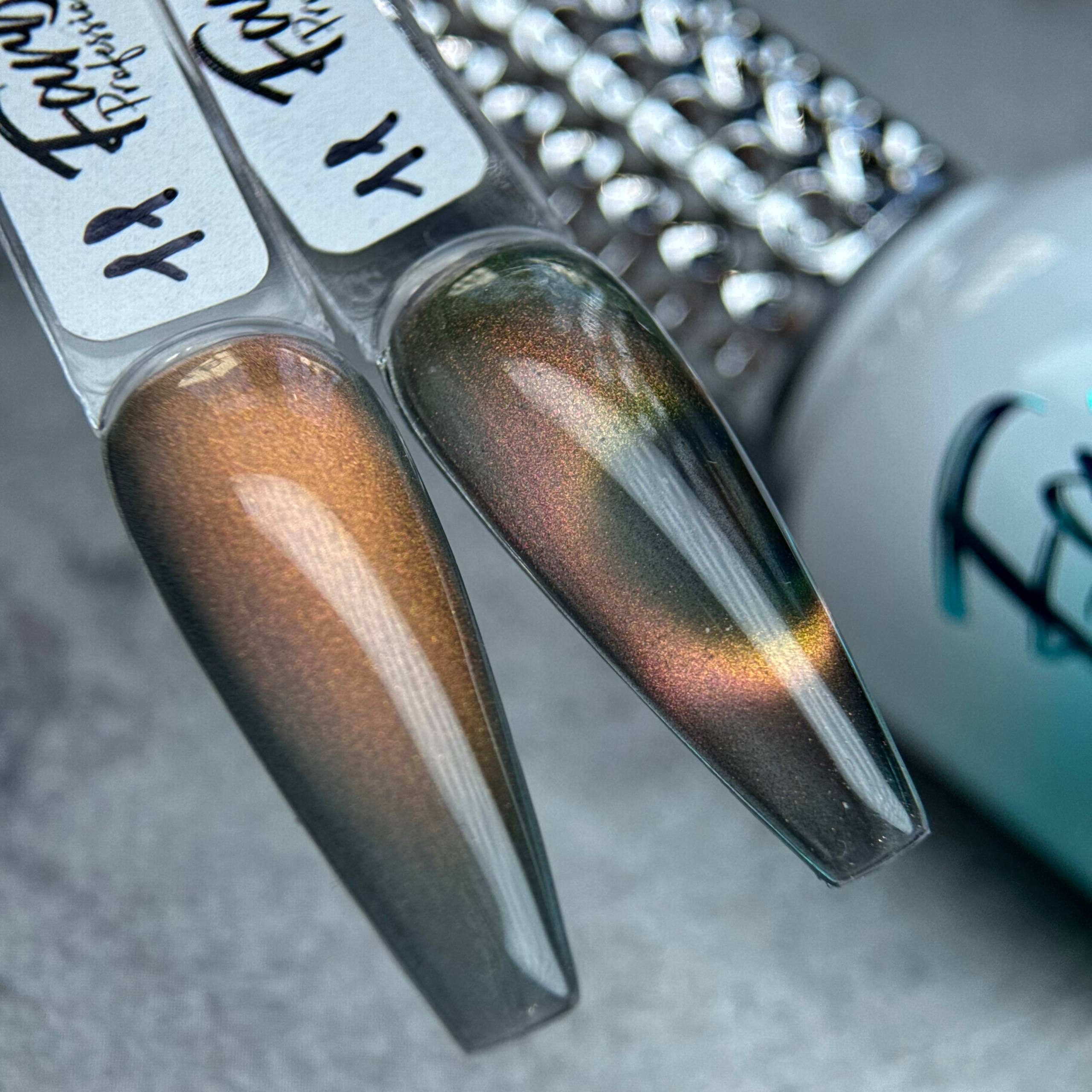 Гель-лак кошачий глаз Farb Aurora 11, 11 мл