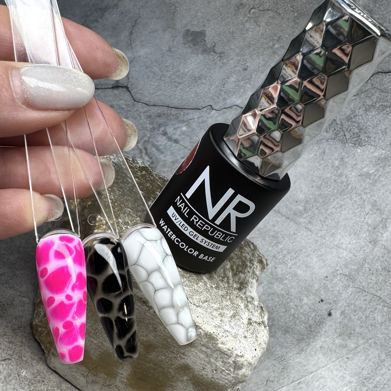 NR База для техники по "мокрому" WATERCOLOR BASE, Clear