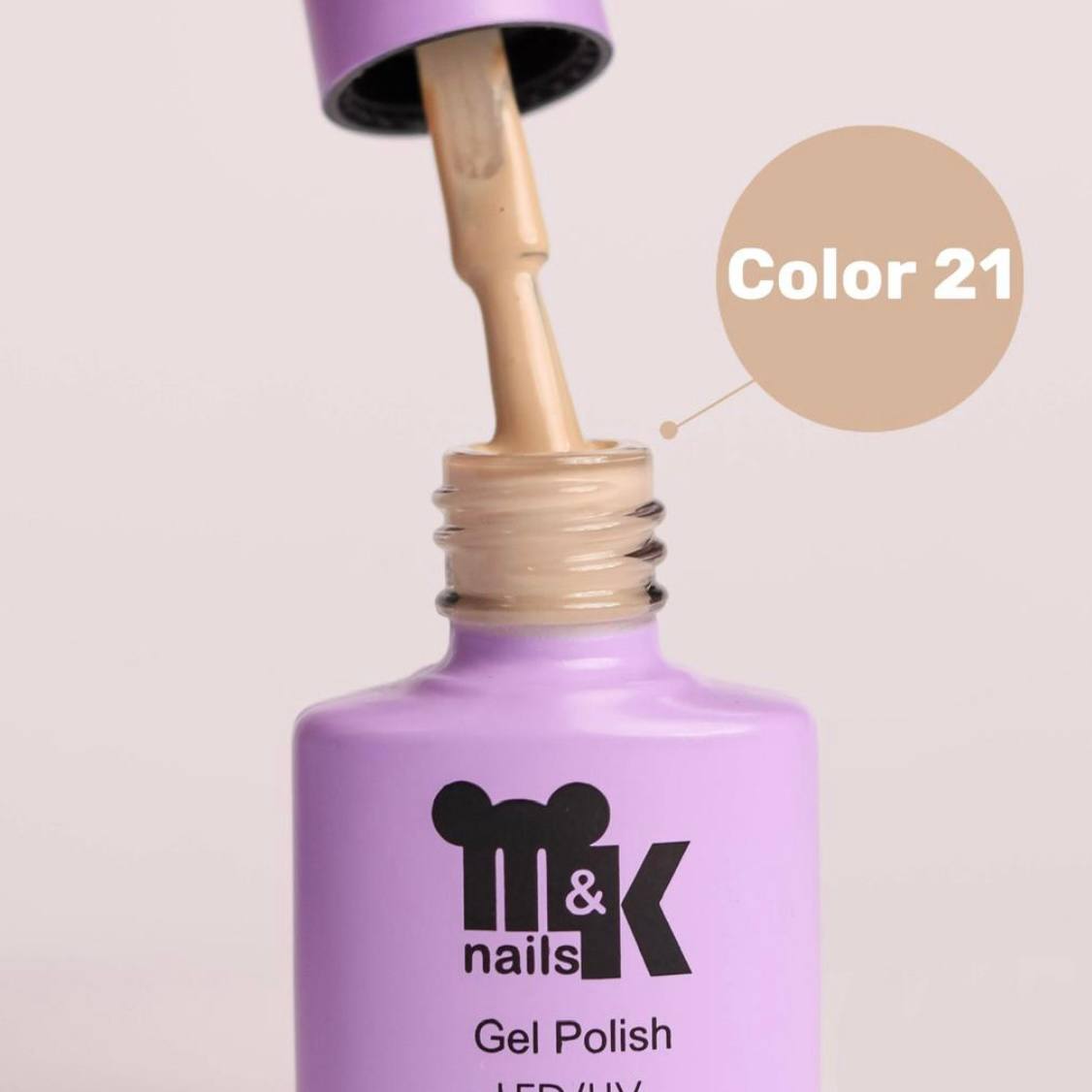 M&K Гель-лак Color #21 7мл