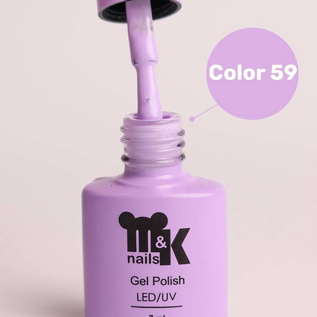 M&K Гель-лак Color #59 7мл