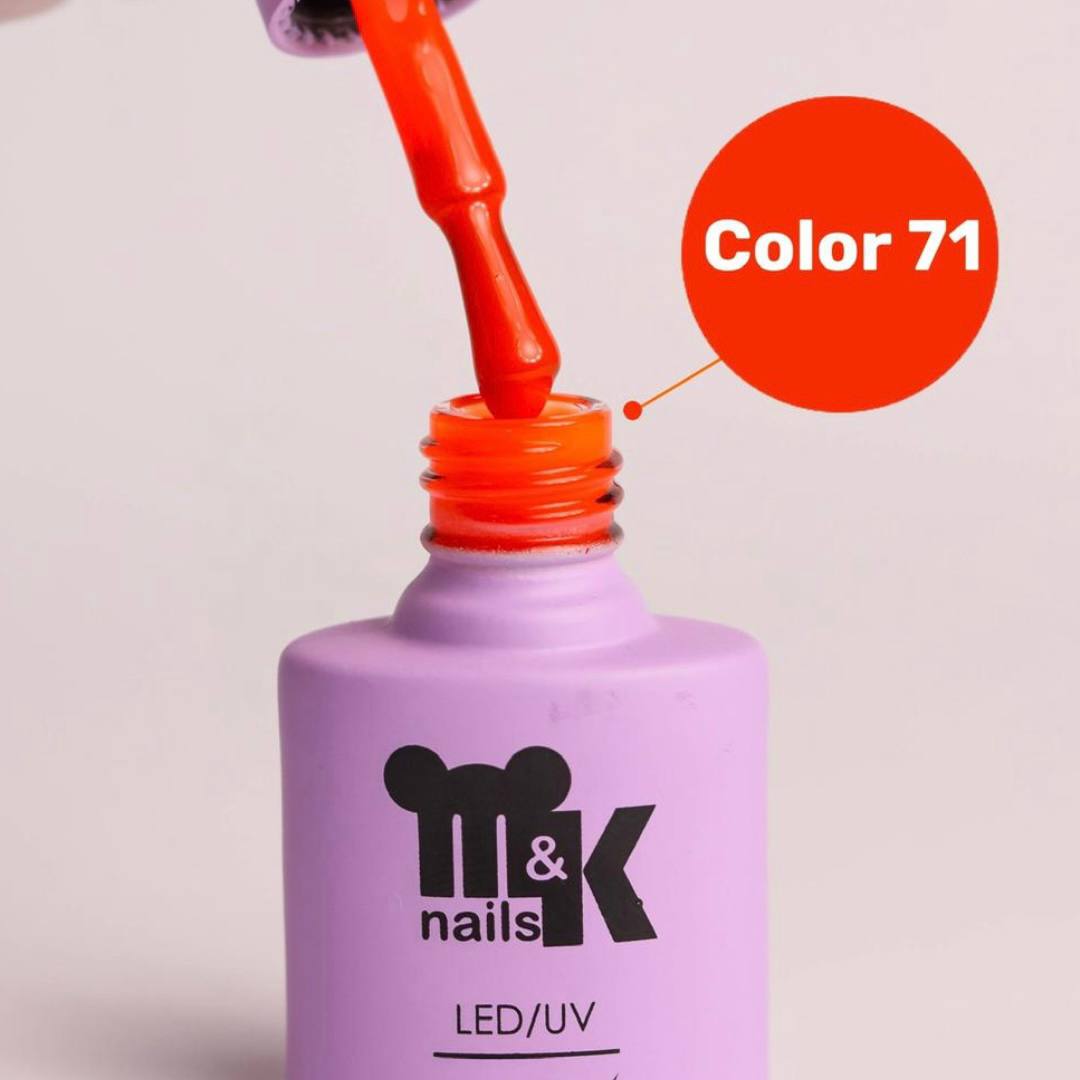 M&K Гель-лак Color #71 7мл