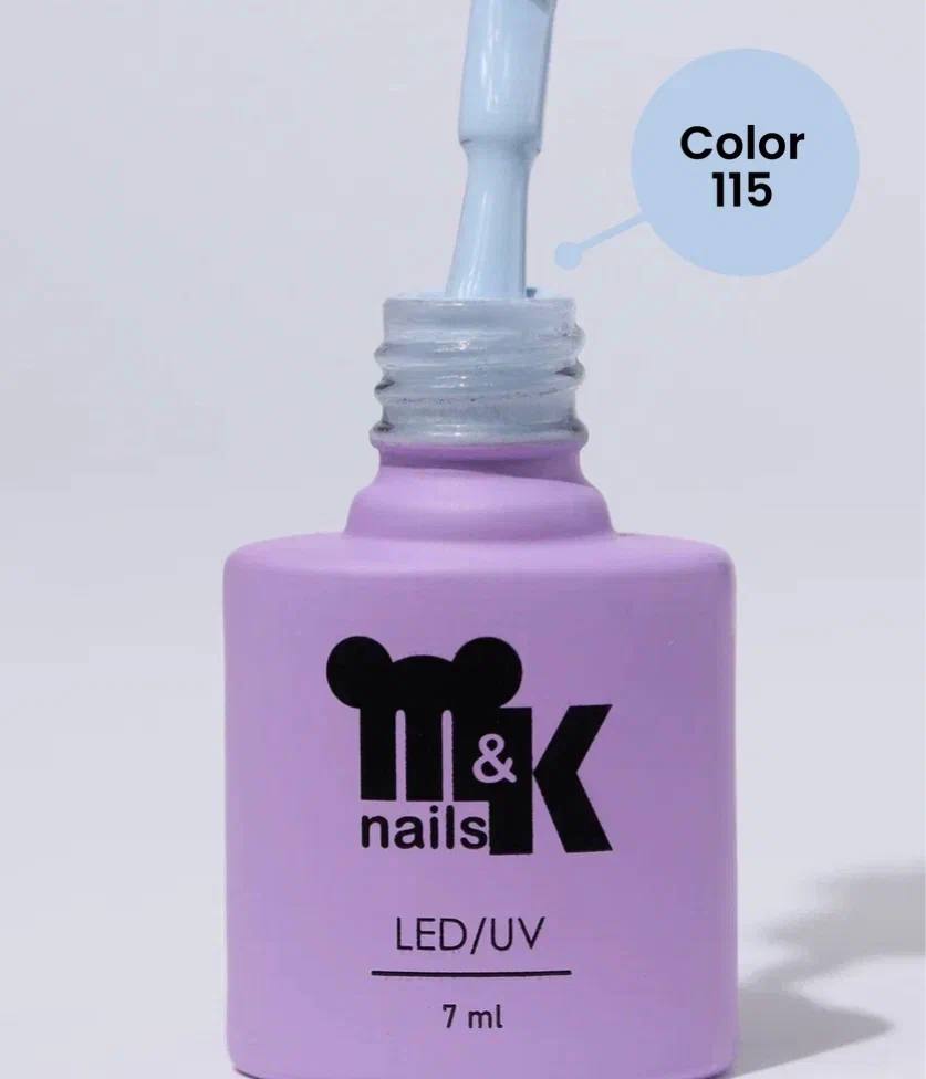 M&K Гель-лак Сolor 115, 7 мл