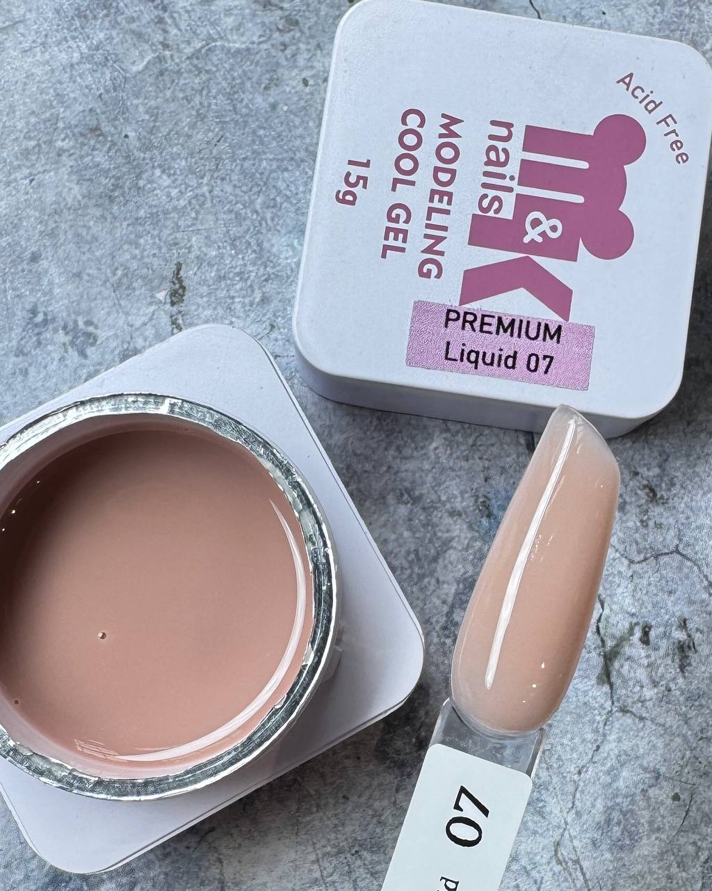 M&K Гель Premium Liquid 07, 15 мл