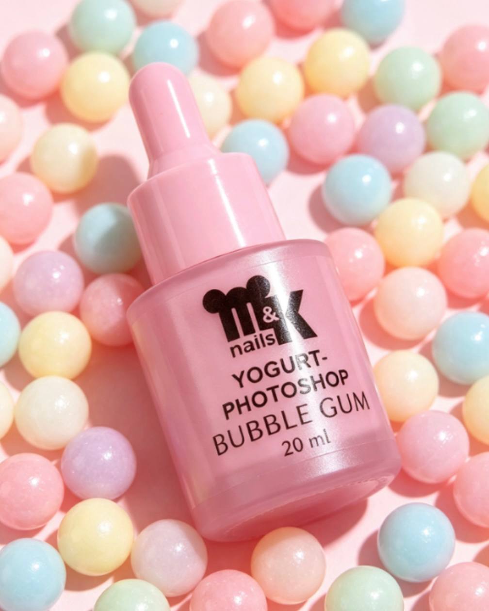 M&K Yogurt-photoshop для рук/кутикулы Bubble Gum, 20 мл