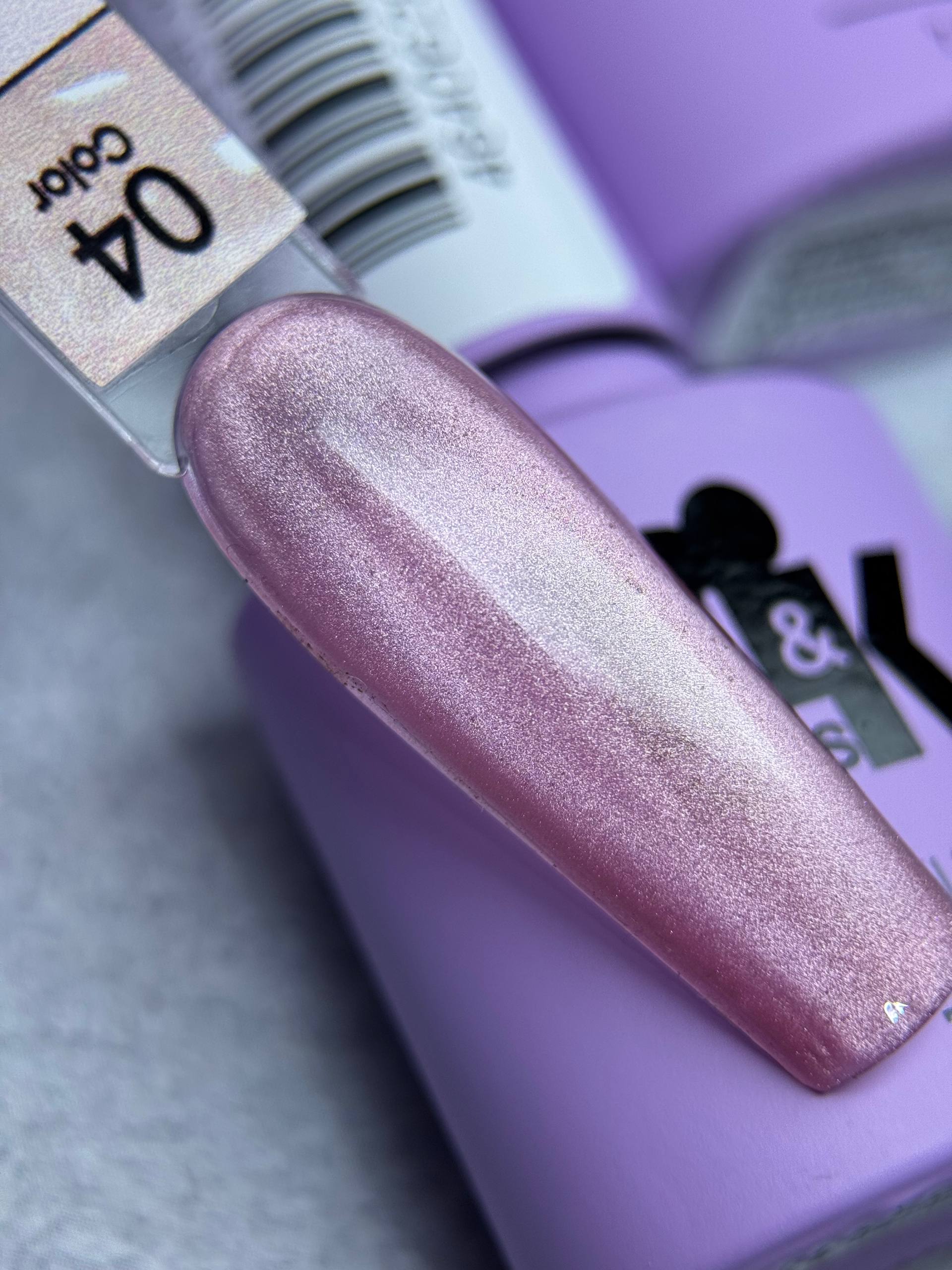Гель-лак кошачий глаз M&K Nails Tea Rose Cat 04, 7 мл