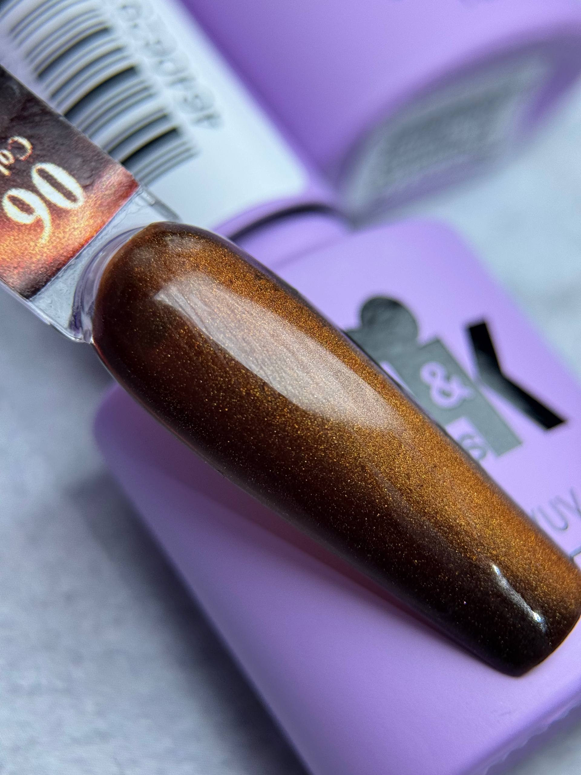 ель-лак кошачий глаз M&K Nails Balileys Cat 06, 7 мл