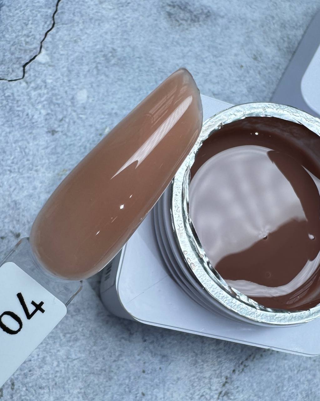Гель M&K Nails Mocha 04, 15 мл