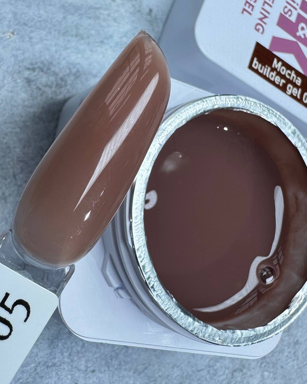 Гель M&K Nails Mocha 05, 15 мл