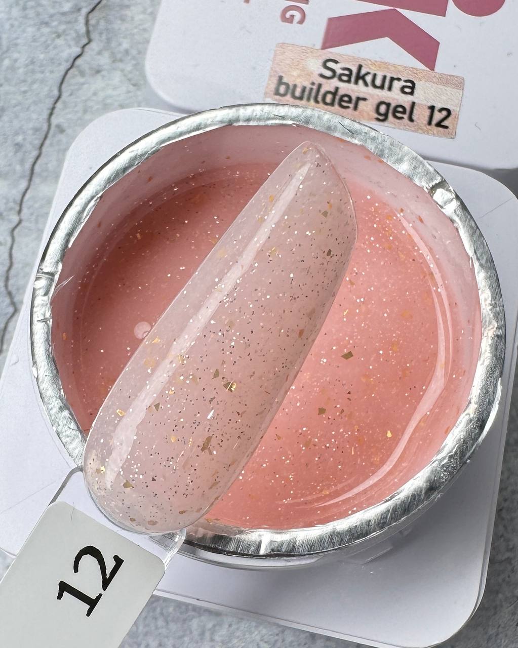 M&K Гель Sakura builder 12, 15 мл