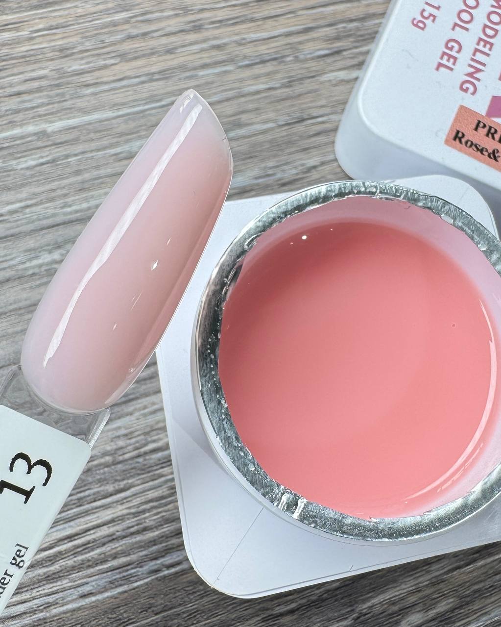 Гель M&K Nails Premium rose&coffe 13